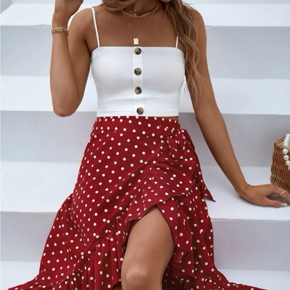 2 piece cami skirt SHEIN outfit - Picture 1 of 1